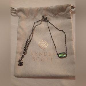 Kendra Scott Elisa Dichroic Glass in Gunmetal